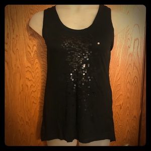 Mossimo Super Soft Lightweight Sequined Tank L